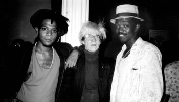 Jean Michel Basquiat, Andy Warhol, Fred Braithwaite (Fab Five Freddy)